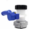 OCXIN Adaptateur De Réservoir D'eau IBC Universal Flap Tap Réservoir D'eau Raccord De Tuyau Adaptateur De Sortie Pour Robinet De Vidange De Réservoir D'eau, Rain Butt, Canister, Container (62mm) -Recuperation de pluie Magasin 66965255 1