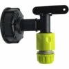 BAICCCF Robinet De Cuve De Récupération D'eau One Pie 1000l Robinet De Réservoir En Plastique Avec Connecteur De Tuyau D'arrosage, Adaptateur De Robinet De Réservoir Ibc, Connecteur Fileté 3/4 Pouce Pour Collecteur D'eau De Pluie, Réservoir De Carburant (a) -Recuperation de pluie Magasin 66995118 1