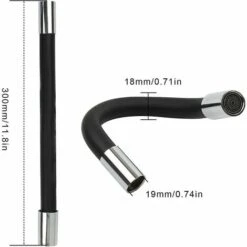 BAICCCF Robinet De Cuve De Récupération D'eau 1pcs T-audace Extension De Robinet 360 Robinet D'eau Pivotant, Aérateur De Robinet De Cuisine à Manchon En Silicone épaissi, Pour Cuisine, Salle De Bain, Adaptateurs De Robinet D'évier -Recuperation de pluie Magasin 66995133 2