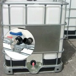 BAICCCF Robinet De Cuve De Récupération D'eau Pièces Robinet De Réservoir De Collecte D'eau, Adaptateur Ibc 1000l Adaptateur De Réservoir Ibc Adaptateur De Réservoir S60x6 Pour Robinet De Jardin En Laiton -Recuperation de pluie Magasin 66995426 3