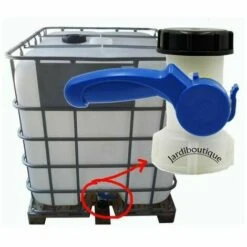 KAEJYIUT Vanne Pour Cuve IBC 1000 Litres 2" / 62 Mm Vanne Papillon Intégrée En Plastique DN40 (62 Mm) 8 KAEJYIUT Vanne Pour Cuve IBC 1000 Litres 2" / 62 Mm Vanne Papillon Intégrée En Plastique DN40 (62 Mm) -Recuperation de pluie Magasin 66997038 2