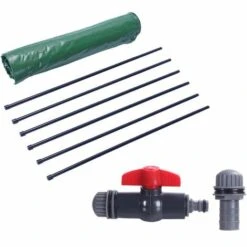 GROSMONDE 190L Récupérateur D'eau De Pluie Portable Vert -Recuperation de pluie Magasin 67386750 5