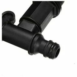 QERSTA Robinet Cuve Plastique,Adaptateur De Boîte De Rangement D'eau IBC,Adaptateur Robinet Tuyau Arrosage,pour Recuperateur Eau De Pluie, Réservoir De Carburant (Plastique)，une Pièce, Noir,Fonepro -Recuperation de pluie Magasin 67546674 3