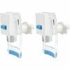 FLYME Refroidisseur Eau Robinet Plastique Distributeur Eau Nettoyer Robinet Convient Adaptateur Universel Chaud Froid Eau Robinet Remplacement Bleu 2 Pcs -Recuperation de pluie Magasin 67637537 1