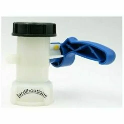 ECHOO Vanne Pour Cuve IBC 1000 Litres 2" / 62 Mm Vanne Papillon Intégrée En Plastique DN40 (62 Mm),SEMAket -Recuperation de pluie Magasin 67696942 4