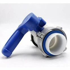 AOUGO Adaptateur De Vidange Papillon Pour Réservoir IBC DN80 - Diamètre Intérieur 75 Mm - Raccord De Tuyau Adaptateur De Vidange Pour Robinet De Jardin -Recuperation de pluie Magasin 67703898 3