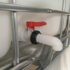 AOUGO Buse De Réservoir D'eau Valve, Robinet Valve Filetage Femelle Rallonge De Tuyau De Bec Extension Bec Bouchon De Robinet IBC Bouchon De Valve De Tuyau Drain De 2 In Adapté Aux Réservoirs D'eau IBC -Recuperation de pluie Magasin 67704163 4