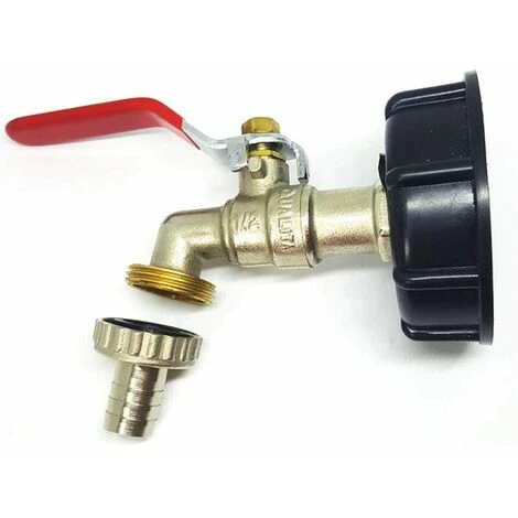 Cisea Adaptateur IBC 1000 L Adaptateur De Réservoir IBC Adaptateur De Réservoir S60X6 Pour Robinet De Jardin En Laiton 1,27 Cm Raccord De Tuyau D'huile Carburant 6 Cisea Adaptateur IBC 1000 L Adaptateur De Réservoir IBC Adaptateur De Réservoir S60X6 Pour Robinet De Jardin En Laiton 1,27 Cm Raccord De Tuyau D'huile Carburant – Image 4