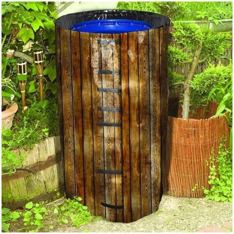 MULTITANKS Housse Décorative Pour Fut / Bidon De 120 Litres Environ 3 MULTITANKS Housse Décorative Pour Fut / Bidon De 120 Litres Environ