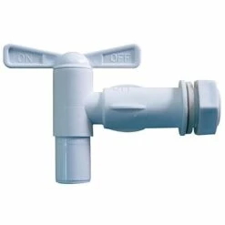 BOUTTé BOUTTE - Robinet De Cuve Quart De Tour 20x27 En Plastique Blanc