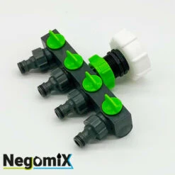NEGOMIX Raccord 4 Sorties Arrosage -Recuperation de pluie Magasin 8948205 3