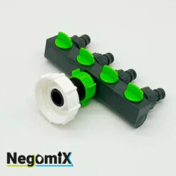 NEGOMIX Raccord 4 Sorties Arrosage -Recuperation de pluie Magasin 8948205 4