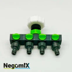 NEGOMIX Raccord 4 Sorties Arrosage -Recuperation de pluie Magasin 8948205 5