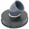 MULTITANKS Couvercle 15cm Avec Coude PVC 45° Pour Cuve IBC 1000 Litres - 2'' X 63mm -Recuperation de pluie Magasin 9213205 1