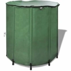 VidaXL Réservoir D'Eau De Pluie Pliable 250 L - Vert 11 VidaXL Réservoir D'Eau De Pluie Pliable 250 L - Vert -Recuperation de pluie Magasin 930642 5